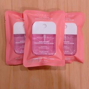 Set 3 Holly & Blu Hand Sanitizer Spray Just Peachy Purse Travel